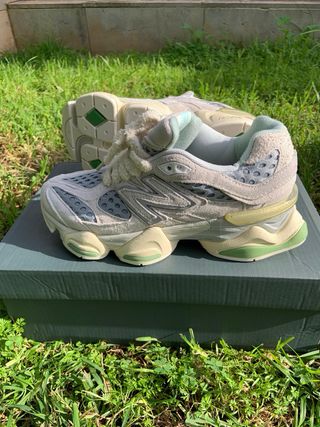 Zapatillas New Balance Beige y Verde
