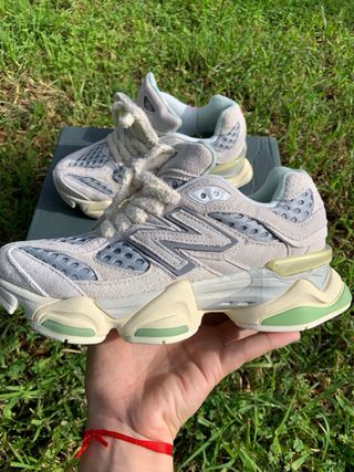 Zapatillas New Balance Beige y Verde