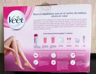 Kit Depilación Veet Easy Wax Eléctrico NUEVO