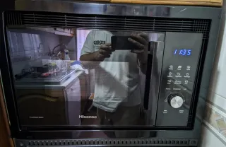 Microondas Hisense Negro