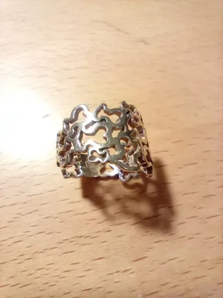 Anillo Tous Plata Motivos Oso