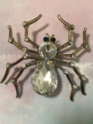 Gran Broche araña con diamantes