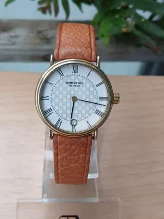 Reloj Raymond Weil Cuarzo Dorado/Blanco