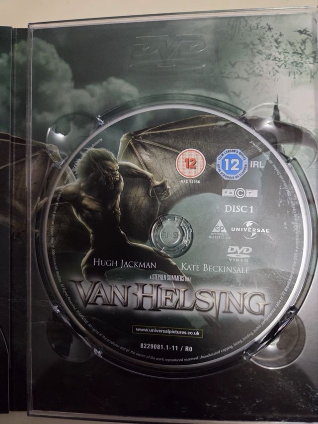 Van Helsing DVD Edición Coleccionista 2 Discos