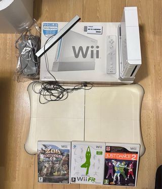 Nintendo Wii Consola Gris/Blanca