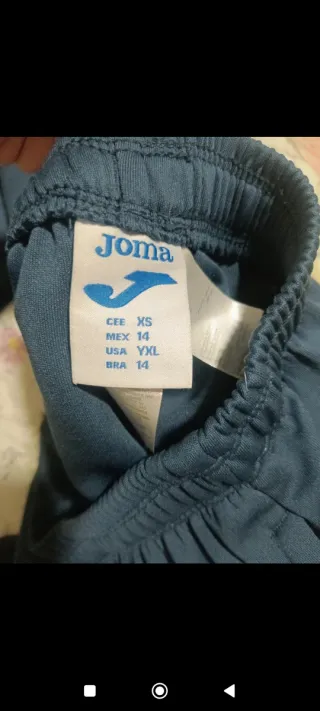 Chándal Joma Azul y Amarillo