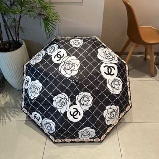 Paraguas Chanel Negro
