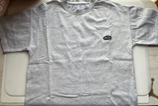 Camiseta Gris ZARA con Logo Hombre