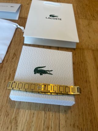 Pulsera Lacoste Dorada