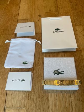 Pulsera Lacoste Dorada