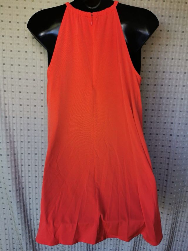 Top Michael Kors Naranja con Detalle Dorado