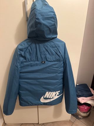 Giacca Nike blu gialla double face
