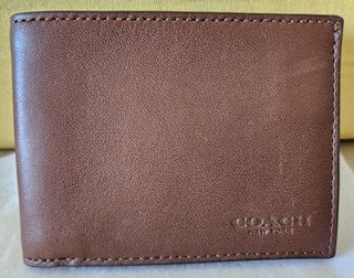 Cartera Coach Hombre Marrón