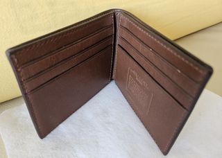 Cartera Coach Hombre Marrón
