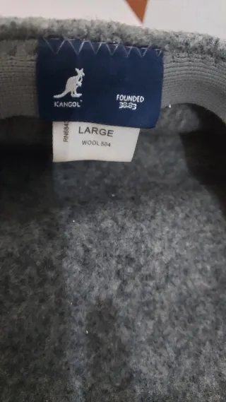 Gorra Kangol Lana Gris