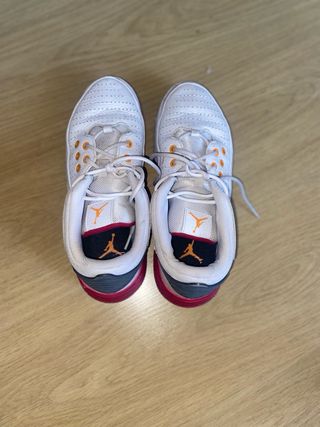 Scarpe Jordan Bianche e Rosse usate 3 volte 