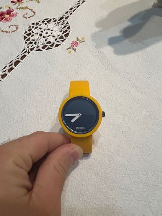 Orologio O bag giallo e nero