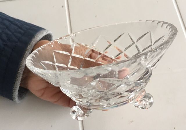 Servizio  cristallo 6 pezzi piu’1 ciotola grande