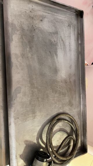 Plancha industrial 3 fuegos