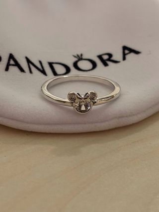 Anillo  Mickey Mouse Plata y Circonita