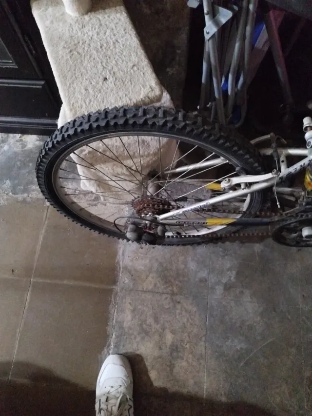 Bicicleta Montaña Azul y Rosa