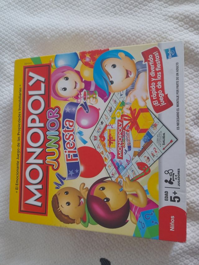 Monopoly Junior Fiesta Juego de Mesa