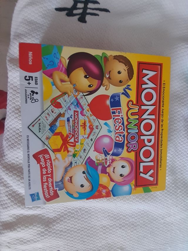 Monopoly Junior Fiesta Juego de Mesa
