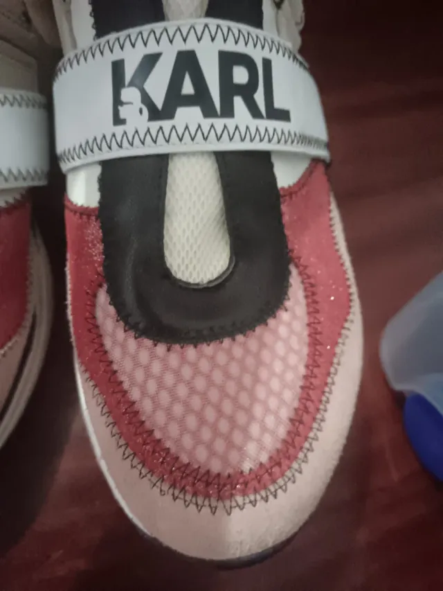 Deportivas Karl Lagerfeld abiertas por detrás