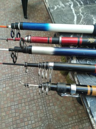 Cañas de pesca