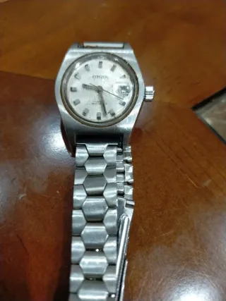 Reloj Citizen Vintage Mujer Plata/Blanco