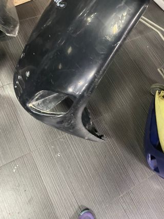 Carcasa Frontal Piaggio Zip Aire Negra