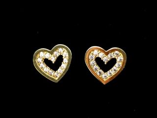 E1798272-76	Pendientes Oro 18k Con Circonita