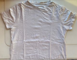Camiseta Muscle Fit Blanca