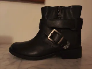Botines piel San Marina negros