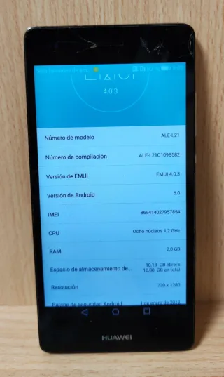 Huawei P8 Lite ALE-L21