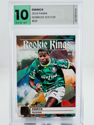 Cromo de fútbol - Endrick - Panini Donruss NO PSA
