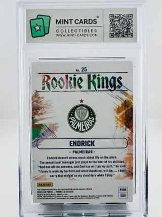Cromo de fútbol - Endrick - Panini Donruss NO PSA