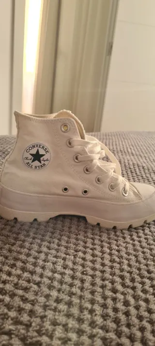 Converse Botas Beige/Blanco Talla [Talla]