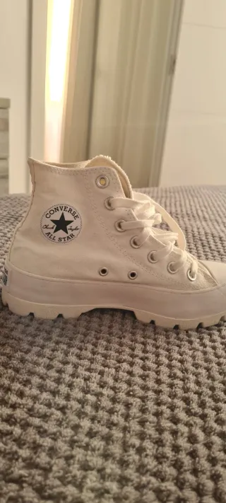 Converse Botas Beige/Blanco Talla [Talla]