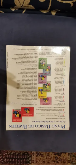 Piano Básico de Bastien, nivel elemental 