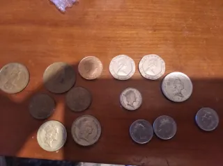 Monedas Inglaterra Libras Inglesas