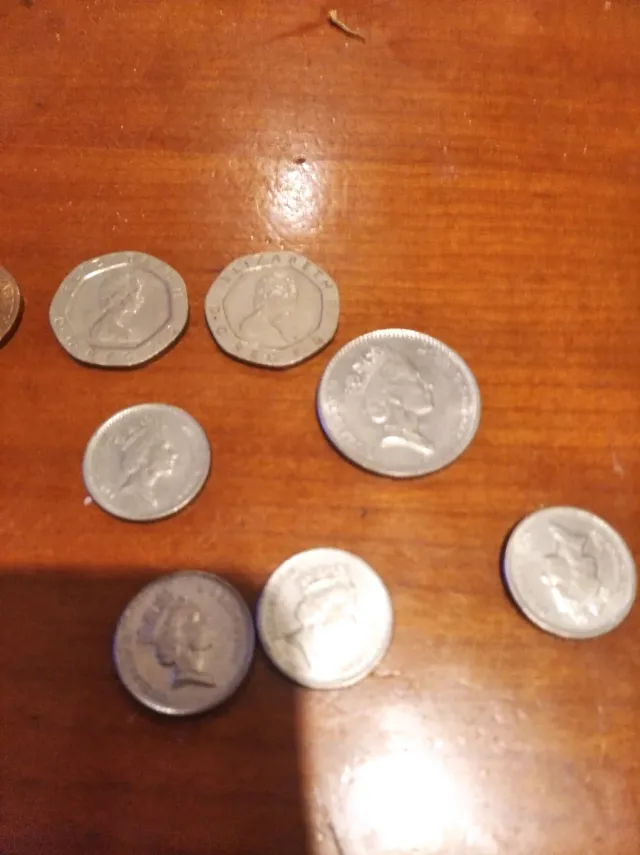 Monedas Inglaterra Libras Inglesas