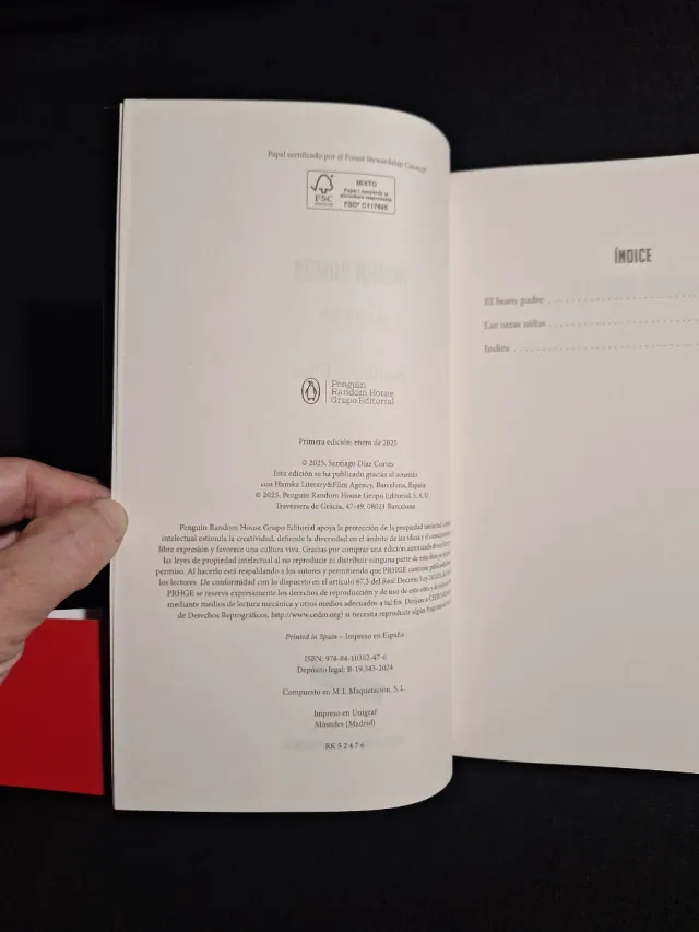 Santiago Díaz. Indira Ramos [trilogía]