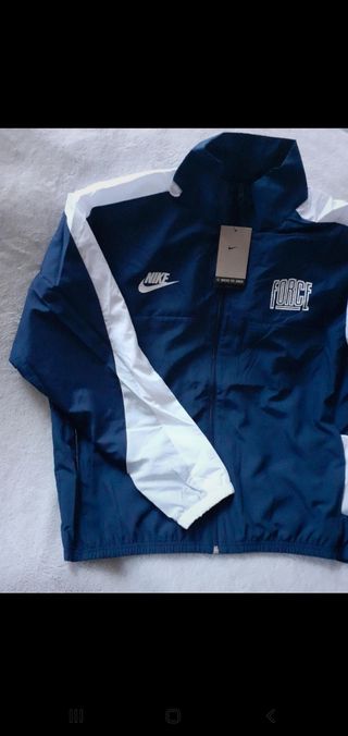 Felpa Nike Uomo Blu e Bianca