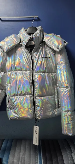 Anorak Pegador Multicolor/Plata