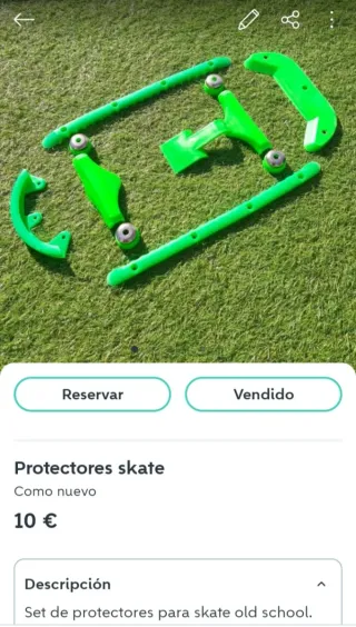 Protectores skate old school