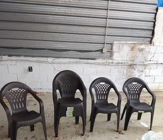 Sillas de plástico para jardín