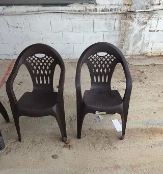 Sillas de plástico para jardín