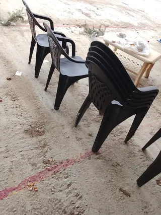 Sillas de plástico para jardín