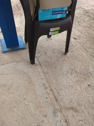 Sillas de plástico para jardín